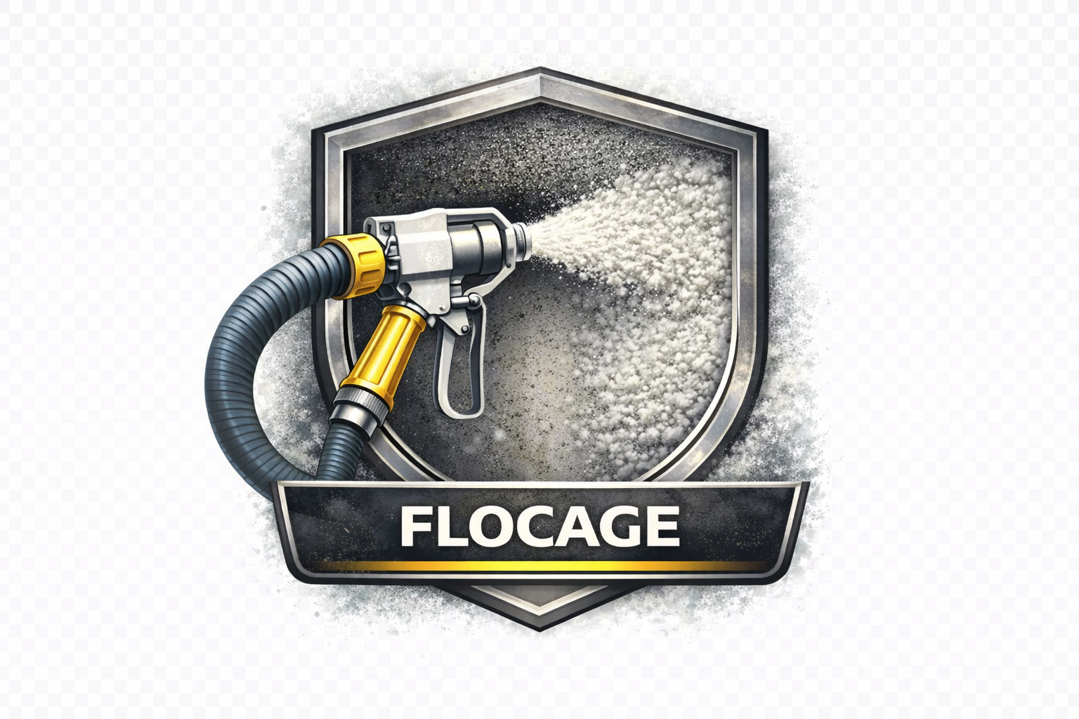 Photo du service - flocage projeté